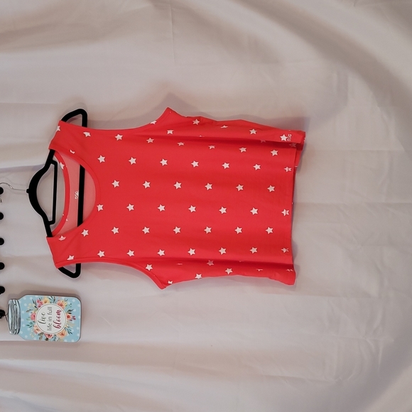 DSG Red Stars Tank Top Size 2X - Picture 1 of 9